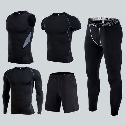Men's Thermal Underwear Sets Winter Gear Men's Base Layers Long Pants Quick Dry Tights 1
