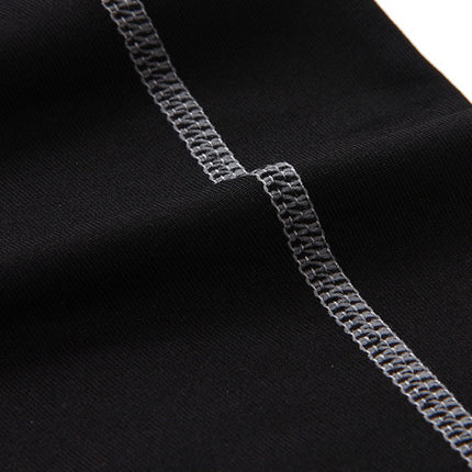 Men's Warm Compression Shirt Fleece Lined Long Sleeve Sports Base Layer Cold Weather Fitness Top