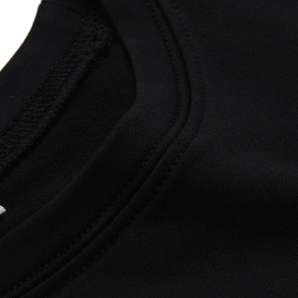 Men's Warm Compression Shirt Fleece Lined Long Sleeve Sports Base Layer Cold Weather Fitness Top