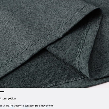 Men's Tactical Shirt Long Sleeve Half Zip Pullover Sweatshirt Running Sweatshirt Quick Drying