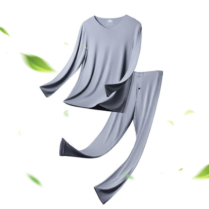 Men's Thermal Underwear Set, Winter Hunting Gear , Base Layer Top & Bottom for Cold Weather