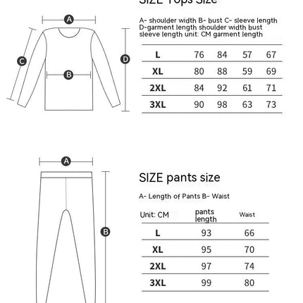Men's Thermal Underwear Set, Winter Hunting Gear , Base Layer Top & Bottom for Cold Weather