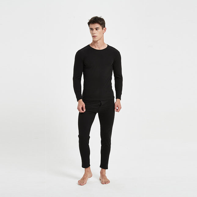 Thermal Underwear Set Double Side Brushed Warm Top and Bottom, Winter Cold Protection Gear