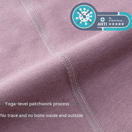 Men's and Women's Long Pants Thermal Underwear Thickened Soft Fleece Lined Cold Protection Set