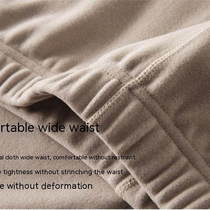Women's Long Pants Thermal Underwear Basic Layer Pajama Set with Fleece Lining