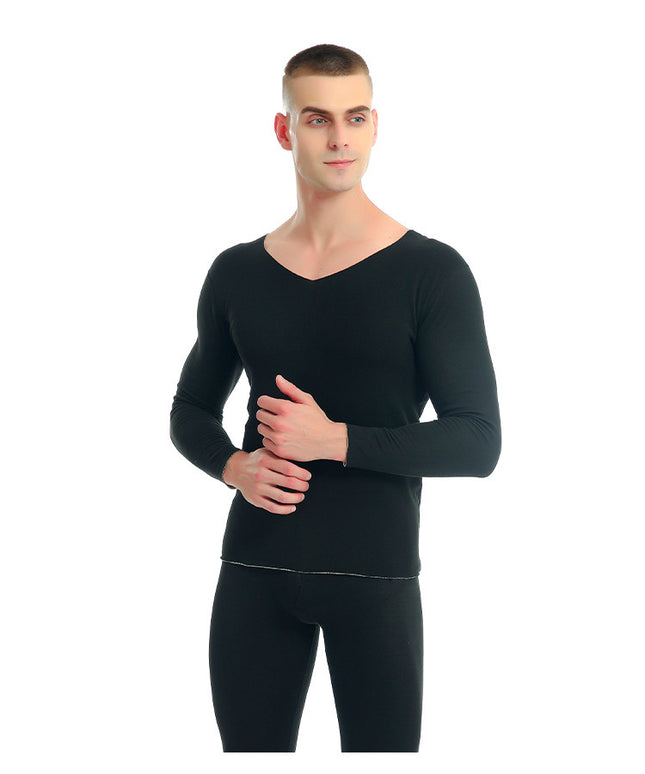Men's Thermal Underwear Set Ultra Soft Lightweight Thin Base Layer Tops & Bottoms Leggings