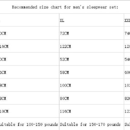 Men's German Fleece Pajamas Warm and Cozy Long Sleeve Upper and Lower Pajama Sets