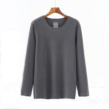 Men's Single Piece Thermal Long Sleeve Underwear, Athletic Base Layer Top, Winter Running Gear