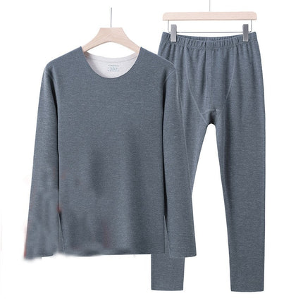 Men's Long Pants Thermal Underwear Soft Fleece Lined Base Layer Cold Weather Top and Bottom Set