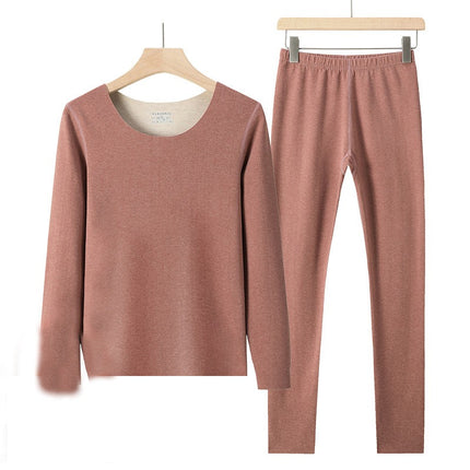 Men's Long Pants Thermal Underwear Soft Fleece Lined Base Layer Cold Weather Top and Bottom Set
