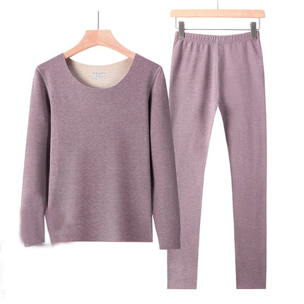 Men's Long Pants Thermal Underwear Soft Fleece Lined Base Layer Cold Weather Top and Bottom Set