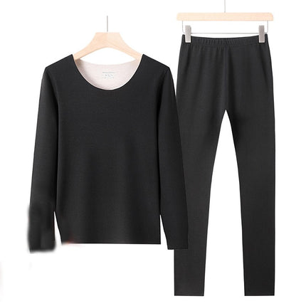 Men's Long Pants Thermal Underwear Soft Fleece Lined Base Layer Cold Weather Top and Bottom Set
