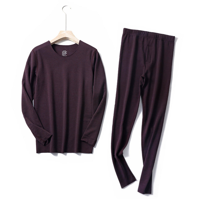 Men's Thermal Underwear Sets - Top and Pants with De Fleece Thermal Heat Protection Bottom Sets