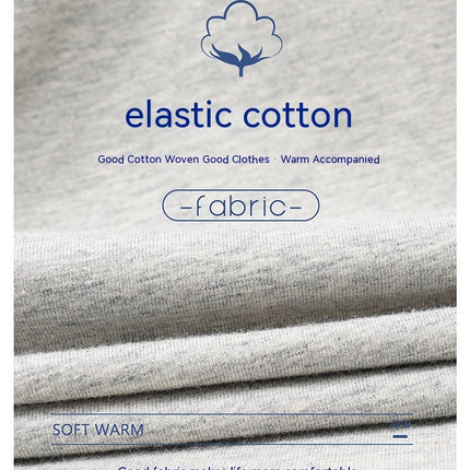 Thermal Underwear for Men Soft Long Johns Cotton Warm Men's Bottoms and Tops for Cold Winter Weather