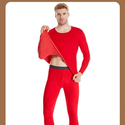 Mens Thermal Underwear Set Winter Base Layer Top & Bottom Ultra Soft Long Johns Pant Sets