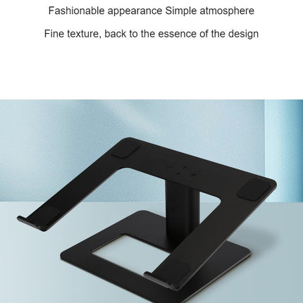 Aluminum Laptop Stand, Ergonomic Adjustable Notebook Stand, Riser Holder Computer Stand Compatible