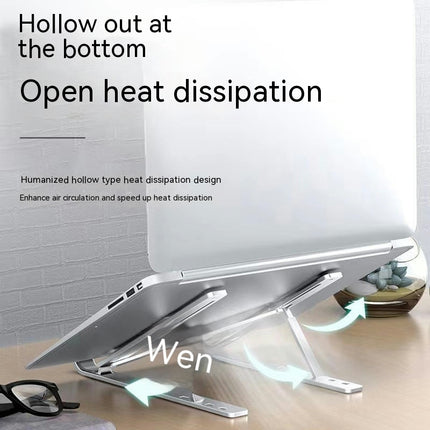 Portable Laptop Stand Adjustable Foldable Aluminum Alloy Laptop Stand