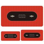 180 * 90cm / Poker 13-Red