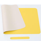 60X30CM / yellow+Beige white