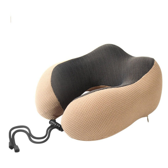 Travel Neck Pillow, Memory Foam Portable Support Pillow, Comfortable and Lightweight, Quick Packing