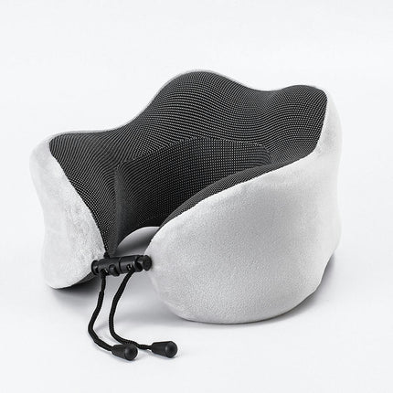 Travel Pillow, Travel Sleep Neck Pillow, 100% Pure Memory Foam Soft Comfort Support Pillow
