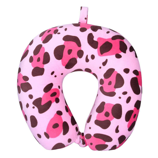 Travel Neck Pillow - Foam Particle U-Shaped Pillow, Resting Airplane Travel Support Cervical Pillow