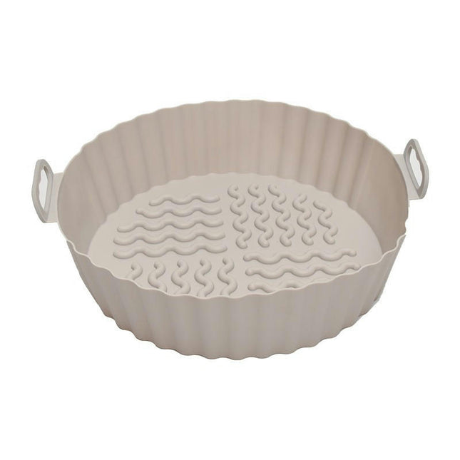 Silicone Air Fryer Liner Reusable Silicone Basket For Oven Microwave