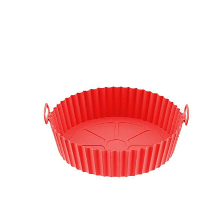 Silicone Air Fryer Liners Round Reusable Air Fryer Silicone Basket