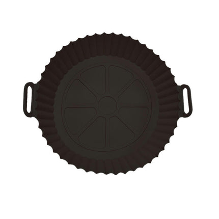 Silicone Air Fryer Liners Round Reusable Air Fryer Silicone Basket