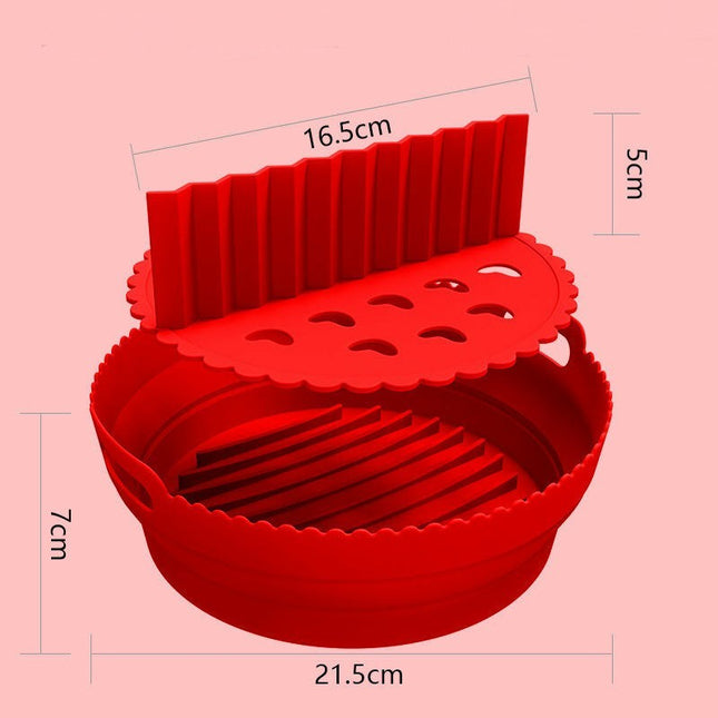 Air Fryer Silicone Liners Pot Reusable Silicone Bowl Basket Fit for Air Fryer