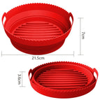 Third generation circular folding style in red