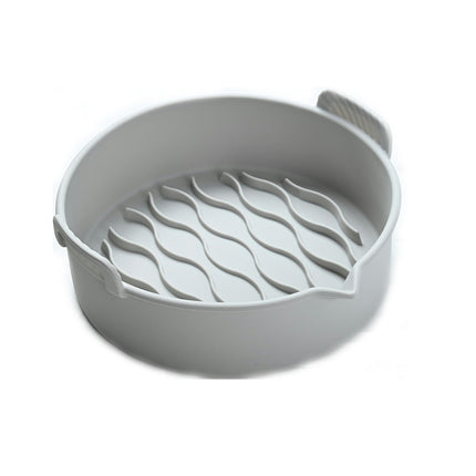 Air Fryer Silicone Liners, Reusable Collapsible Round Basket Airfryer Liner