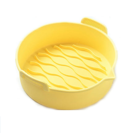Air Fryer Silicone Liners, Reusable Collapsible Round Basket Airfryer Liner