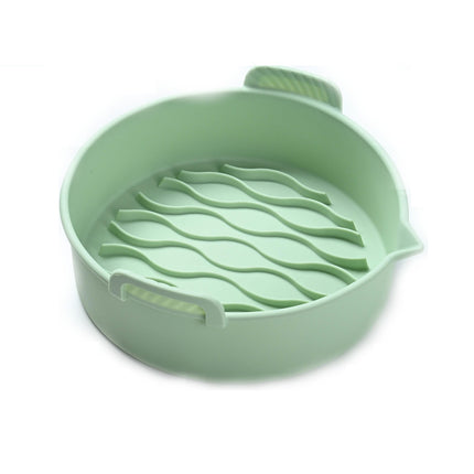 Air Fryer Silicone Liners, Reusable Collapsible Round Basket Airfryer Liner