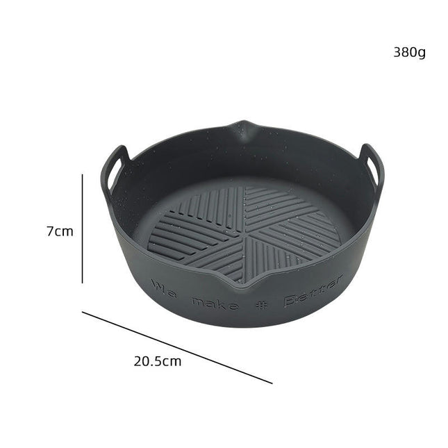 Air Fryer Silicone Liners Basket, Reusable Baking Tray Cooking Oven Accessories