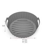 Round 7th generation thick gray