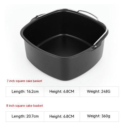 Cake Barrel, Baking Dish Nonstick for Air Fryer, Air Fryer Accessories