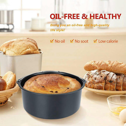 Cake Barrel, Air Fryer Accessories,Air Frying Pan Fryer Bread Baking Basket