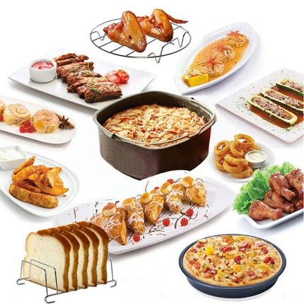 Air Fryer Accessories,7inch Square Air Fryer Accessories,fit for Ninja Air Fryers Set