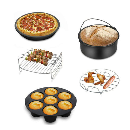 8 inch Air Fryer Accessories, Compatiblefor 5.2 QT-5.8 QT and Larger Size Air Fryer and Pressure Cooker