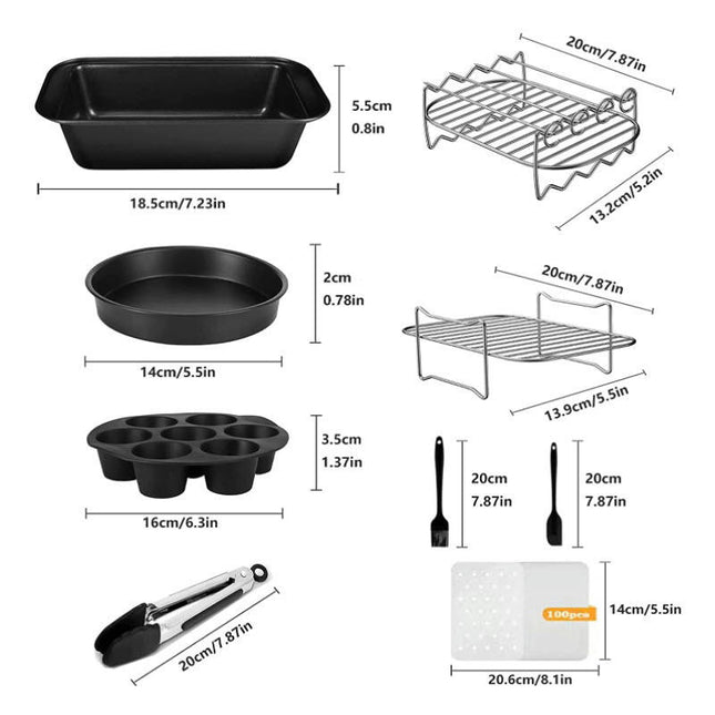 Air Fryer Accessories, Compatiblefor Air Fryer and Pressure Cooker
