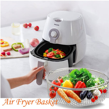 Ninja Air Fryer Basket, Oven Steamer Basket Stainless Steel Mesh Basket for Air Fryer