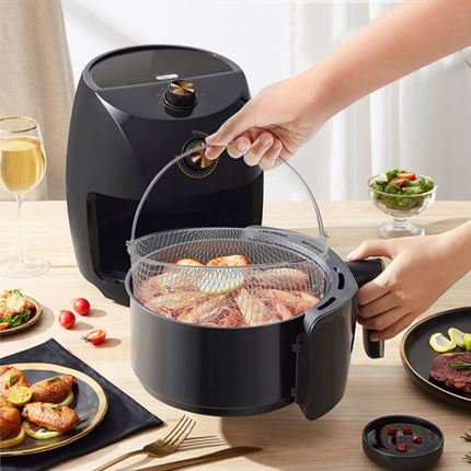 Ninja Air Fryer Basket, Oven Steamer Basket Stainless Steel Mesh Basket for Air Fryer