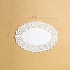 A pack of 140 sheets / Oval 7.5 * 10 inches (19 * 26.7cm)