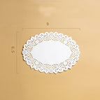 A pack of 140 sheets / Oval 6.5 * 9 inches (16.5 * 23cm)