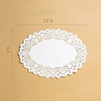 A pack of 140 sheets / Oval 8.5 * 12.5 inches (21.6 * 32cm)