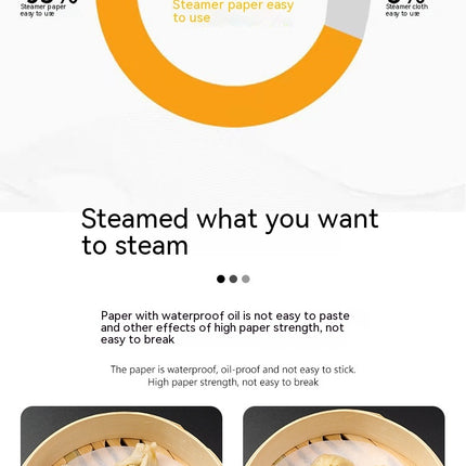 Multipurpose Liner for Steamer Air Fryer Baking Mat Steamer Liner
