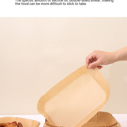 Rectangle Non-Stick Air fryer Parchment Liners Air Fryer Accessories Baking Paper