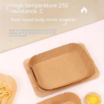 Rectangle Non-Stick Air fryer Parchment Liners Air Fryer Accessories Baking Paper