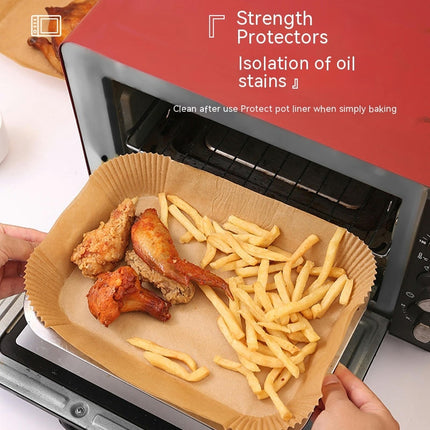 Rectangle Non-Stick Air fryer Parchment Liners Air Fryer Accessories Baking Paper